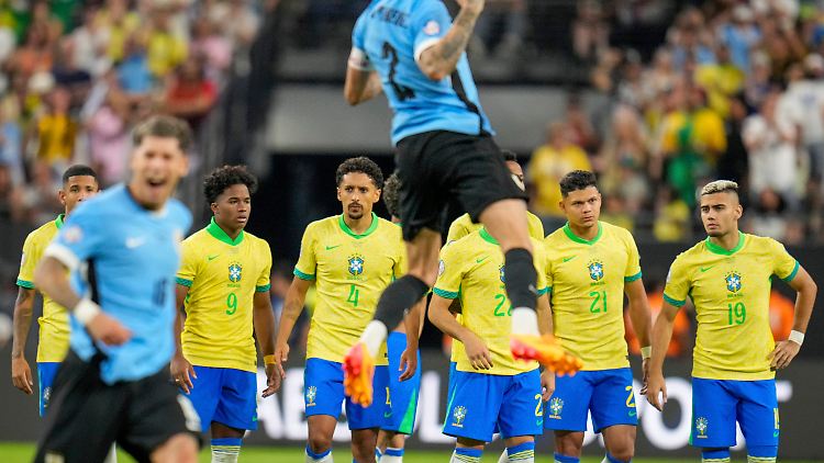 Geschockte Brasilianer.