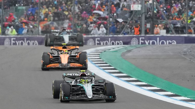 Für Lewis Hamilton ist es der neunte Sieg in Silverstone - öfter hat kein Fahrer auf einer einzigen Strecke gewonnen.