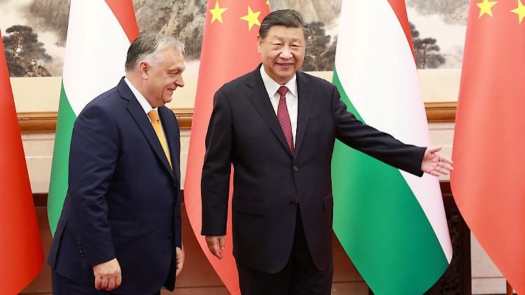 Xi Jinping schätzt den Einsatz Viktor Orbans für Frieden in der Ukraine, heißt es in Staatsmedien.