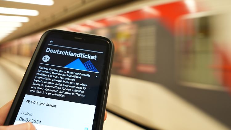 Wie teuer das Deutschlandticket im kommenden Jahr wird, ist noch nicht bekannt. 