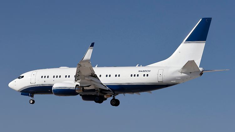 Eine Boeing 737-700 im Flug.