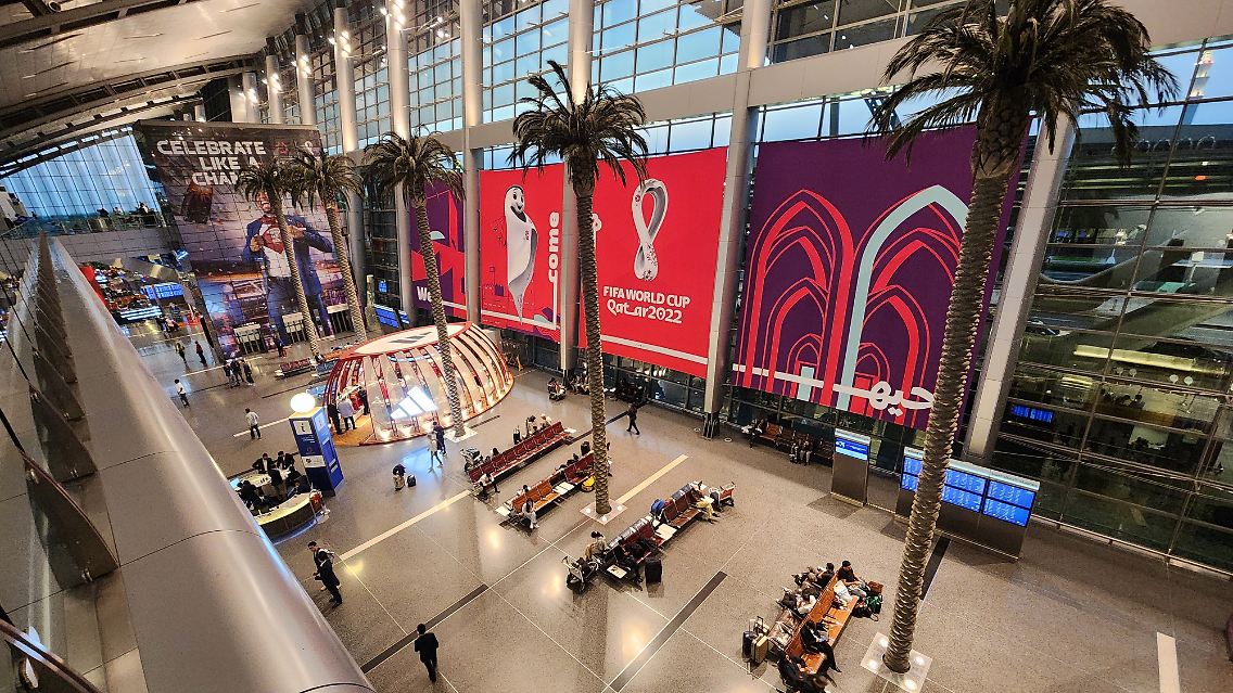 Den Hamad International Airport gibt es seit 2014.