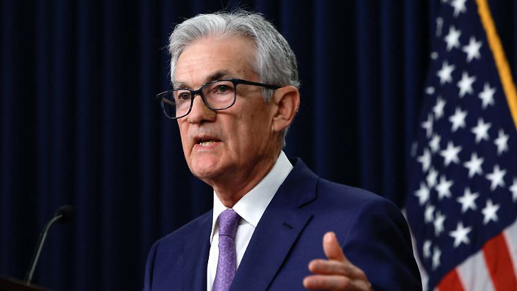 Fed-Chef Powell sieht beim Thema Inflationsziel moderate Fortschritte.