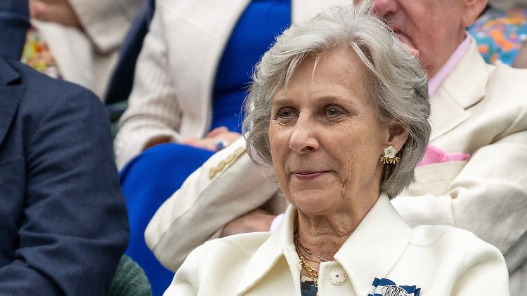 Tennisbegeistert ist sie jedenfalls: Herzogin Birgitte.