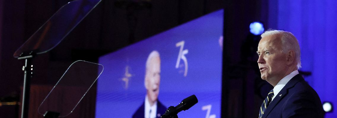 Die Debatte über die Gesundheit des US-Präsidenten überschattet den NATO-Gipfel in Washington.