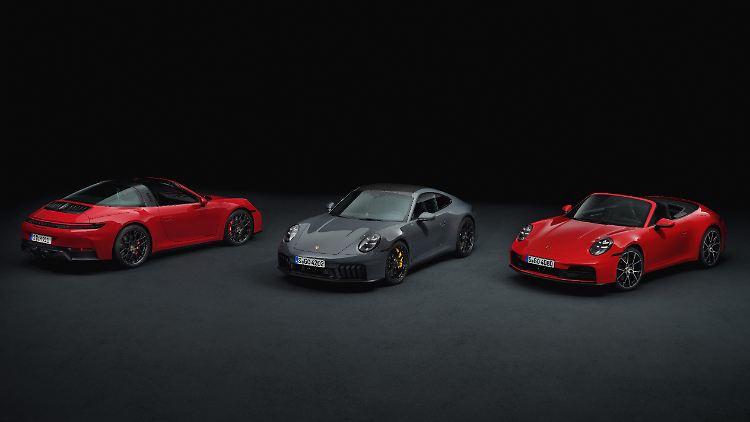 Die aufgefrischten Elfer von Porsche gibt es mit und ohne Hybrid, geschlossen oder offen.