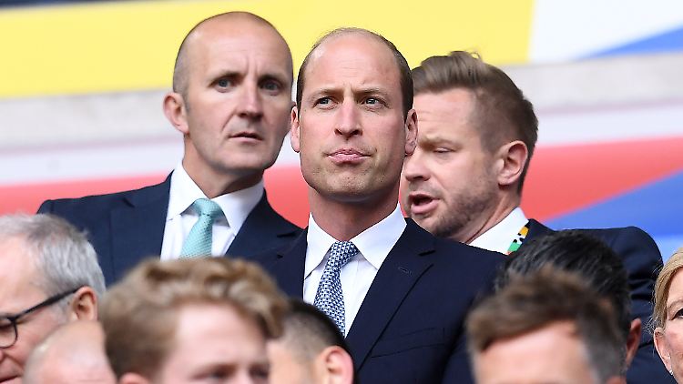Prinz William fieberte bereits bei zwei Spielen der "Three Lions" live im Stadion mit.