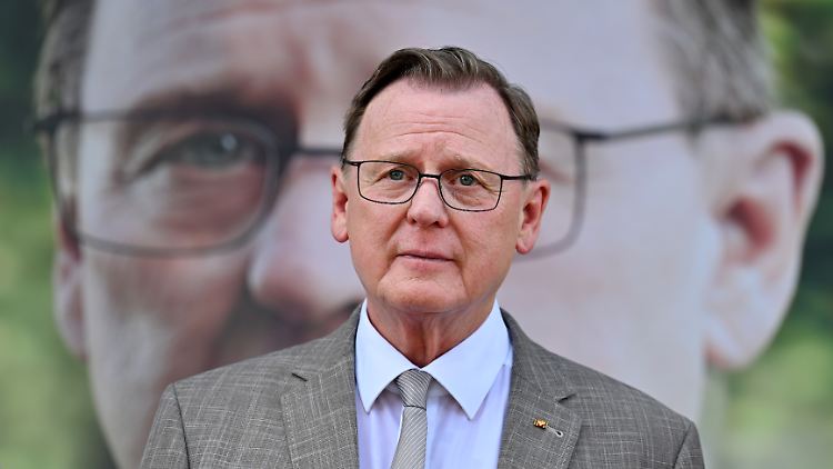"Dann wäre Geld da für das Deutschlandticket", sagt Bodo Ramelow. 