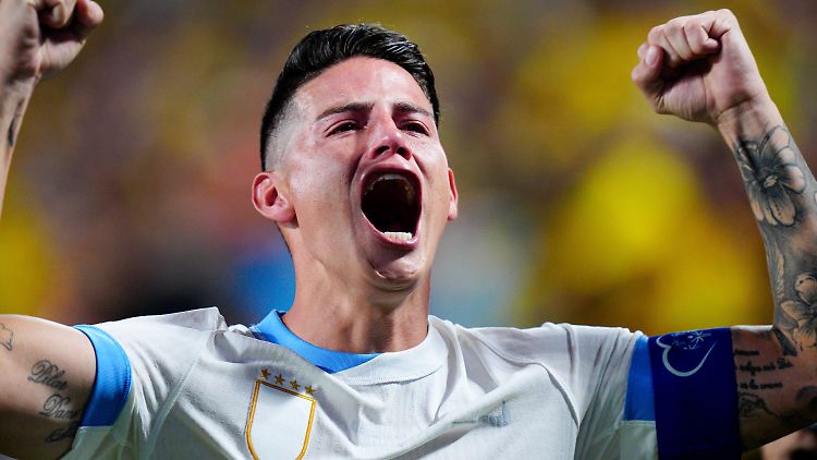 Gut gebrüllt, James Rodríguez.