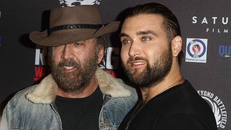 Litt zeitweise unter einem psychischen Zusammenbruch: Nicolas Cages Sohn , Weston Cage Coppola (r.).