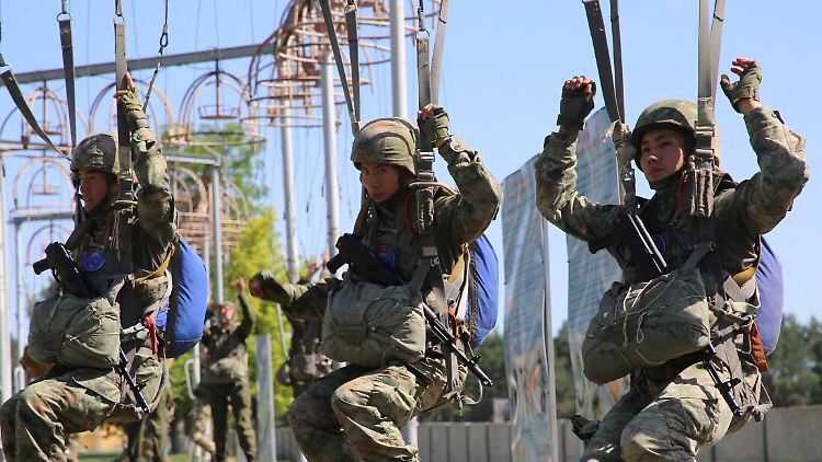 Seit Montag halten Belarus und China eine gemeinsame Militärübung ab.