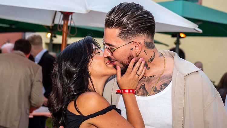 Da geht tatsächlich was: Leyla Lahouar und Mike Heiter.