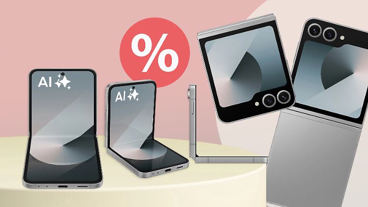 So kommt man am schnellsten zum neuen Samsung Galaxy Z Flip 6.