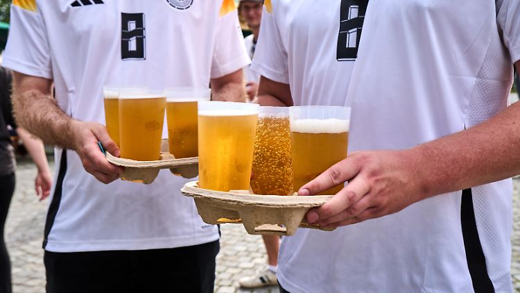 Die Trinkfreude war während der EM nach Einschätzung der Brauereien gedämpft. 