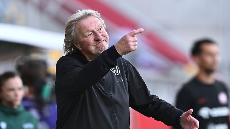 Überhaupt nicht zufrieden: Horst Hrubesch.
