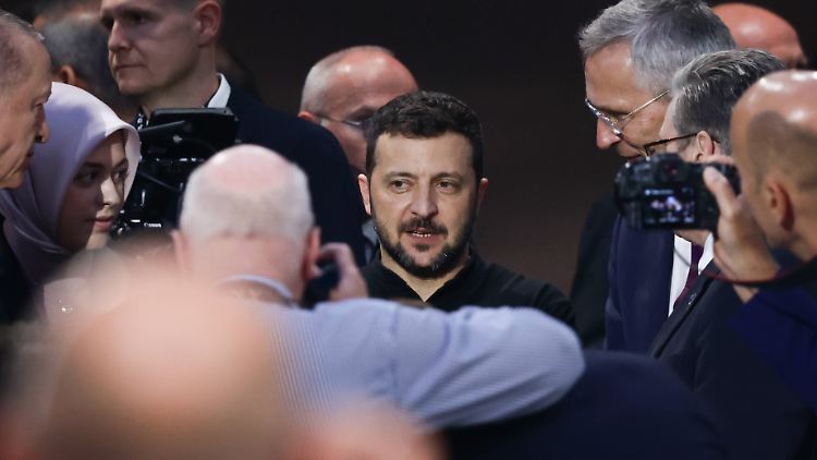 Die Ukraine ist kein NATO-Mitglied, Präsident Selenskyj war dennoch auf dem Gipfel stark beteiligt.