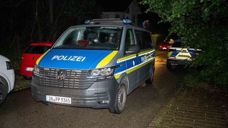 Die Polizei ist in Herrsching am Ammersee im Einsatz.