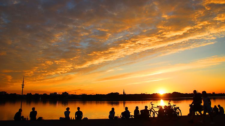 In der kommenden Woche werden Spitzenwerte von bis zu 33 Grad erwartet.