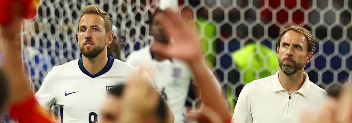 Harry Kane und Gareth Southgate sind erneut die Geschlagenen.