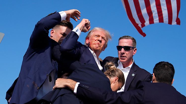 Vuccis Foto von Donald Trump wird in die Bildgeschichte eingehen.