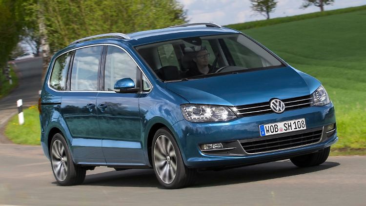 Der VW Sharan ist bei Familien beliebt.