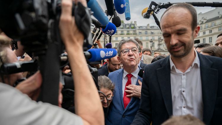 Jean-Luc Mélenchon hat "genug der Manipulation".