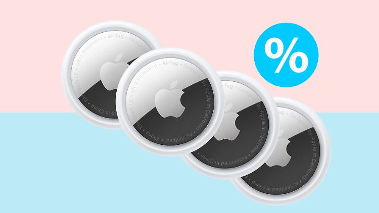 Vier AirTags günstiger als drei – das geht am Prime Day.