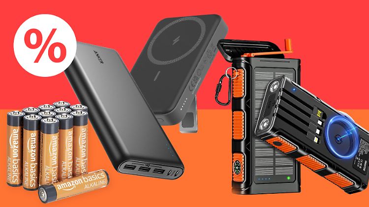 Am Prime Day 2024, genauer: heute bis Mitternacht, hat Amazon viele Powerbanks und Batterien im Angebot.