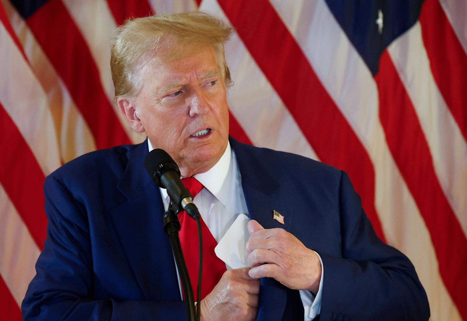 Schon der Schweigegeldprozess gegen Donald Trump hat gezeigt: Seine Unterstützer stehen hinter ihm - komme, was wolle.