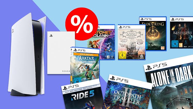 Unter den aktuellen Amazon-Angeboten sind auch PS5-Games.