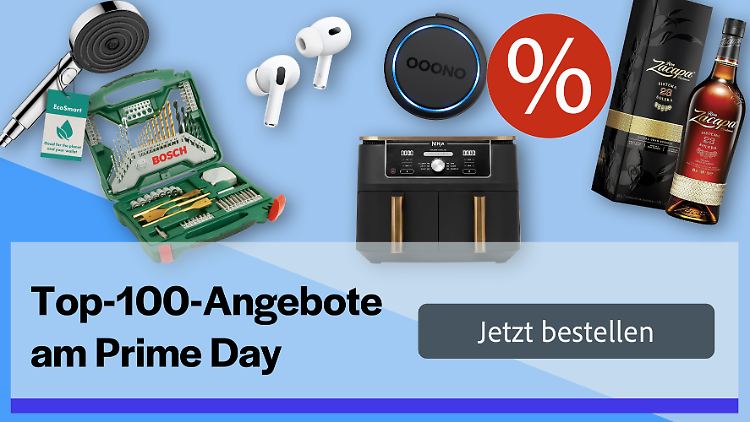 Das sind die Top-100-Angebote am Amazon Prime Day 2024.
