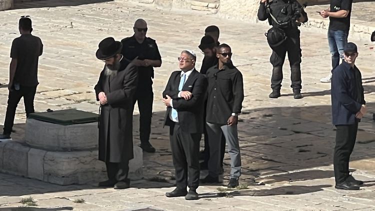 Der Tempelberg in Ostjerusalem ist die drittheiligste Stätte im Islam. Juden dürfen die Anlage betreten, Beten ist allerdings untersagt.
