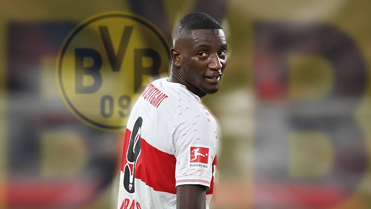 Nun ein Schwarz-Gelber: Serhou Guirassy unterschreibt bei Borussia Dortmund.