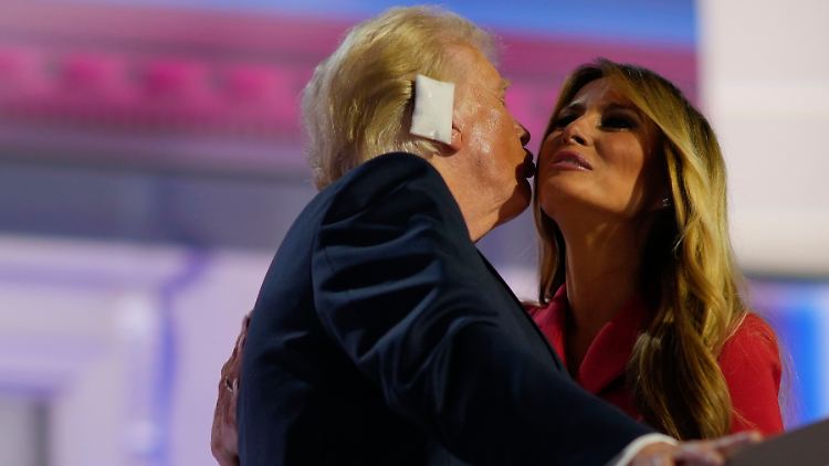 Ein Gegenstand vielfältiger Spekulationen: Wie steht es um die Ehe der Trumps?