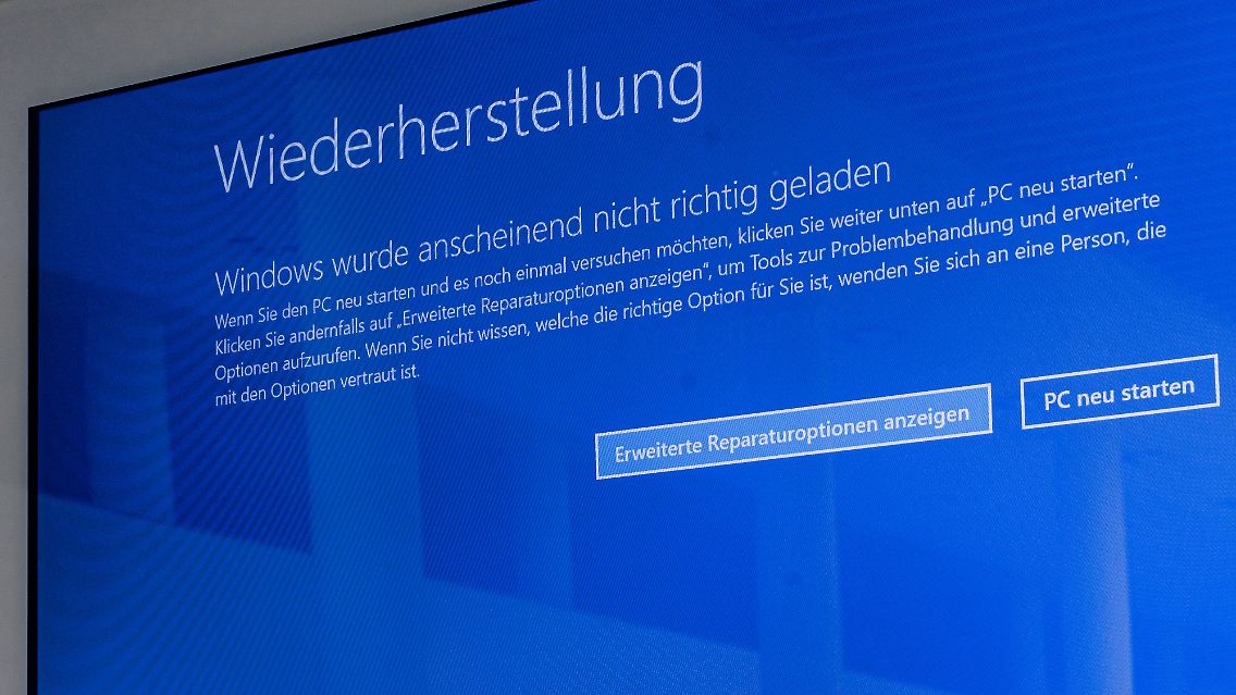 ... und auch Banken und Krankenhäuser waren teilweise stark betroffen.