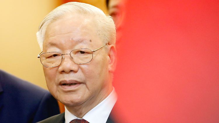 Seit 13 Jahren stand Nguyen Phu Trong an der Spitze der Kommunistischen Partei Vietnams.