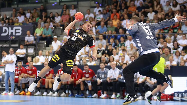 Lukas Mertens erzielte sechs Tore - musste später aber verletzt vom Feld.