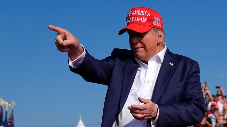 "Friedensengel" Donald Trump