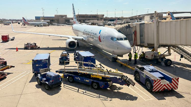In den USA hakt der Flugbetrieb noch.