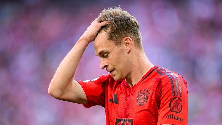 Kimmich hat es beim FC Bayern unerwartet schwer.