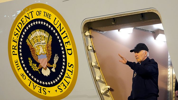 Biden hatte sich nach längerem Widerstand zum Rückzug seiner Kandidatur entschlossen.