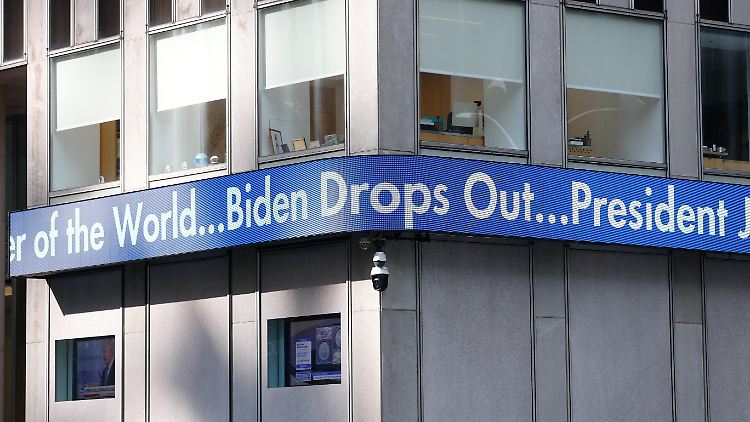 US-Präsident Biden kandidiert nicht erneut für das Weiße Haus.