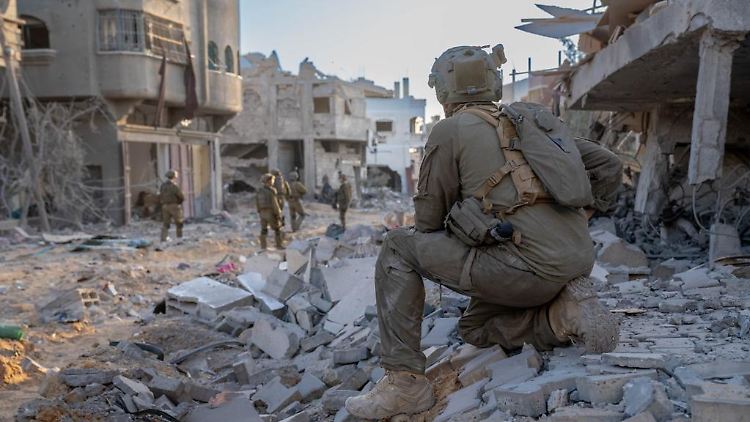 Israelische Soldaten befinden sich im Kampfeinsatz im Gazastreifen.