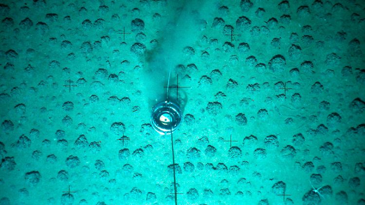 Manganknollen in der Tiefsee benötigen für wenige Millimeter Wachstum rund eine Million Jahre.