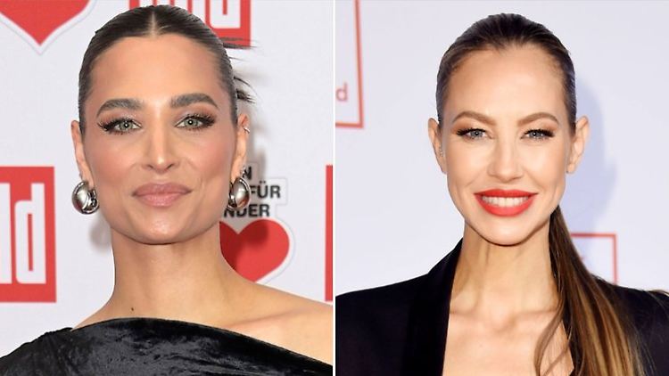 Teilen ein Schicksal, einen Ex-Mann und sind sich trotzdem nicht grün: Amira Pocher (l.) und Alessandra  Meyer-Wölden.