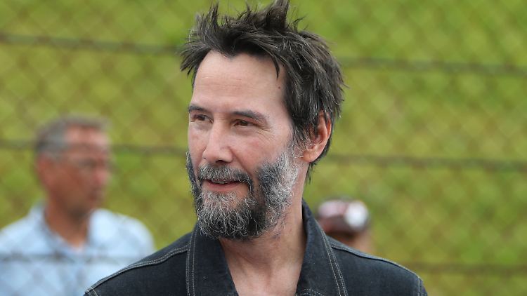 Noch ist er dem Leben näher als dem Tod: Keanu Reeves.