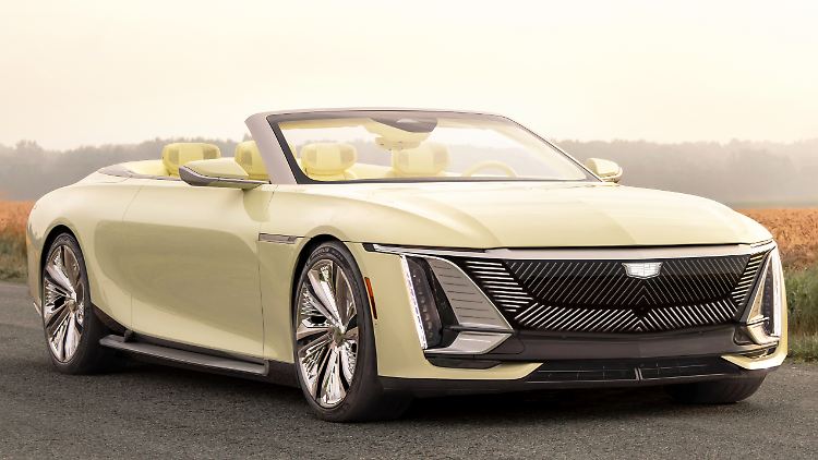 Mit dem Sollei hat Cadillac ein imposantes Elektro-Cabriolet als Konzept vorgestellt.