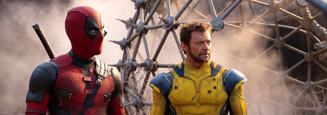 Zunächst kein Traumpaar: Deadpool (l., Ryan Reynolds) und Wolverine (Hugh Jackman).