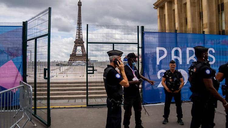 Während der Olympischen Spiele wird immens viel Sicherheitspersonal in Paris eingesetzt.
