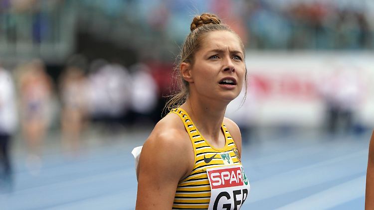 Für Lückenkemper ist unmittelbar vor den Olympischen Spielen für drei Tage kein Training drin.